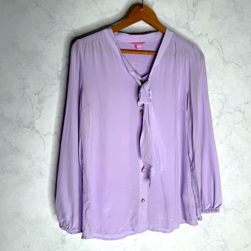 Lilly Pulitzer silk Austin Blouse
